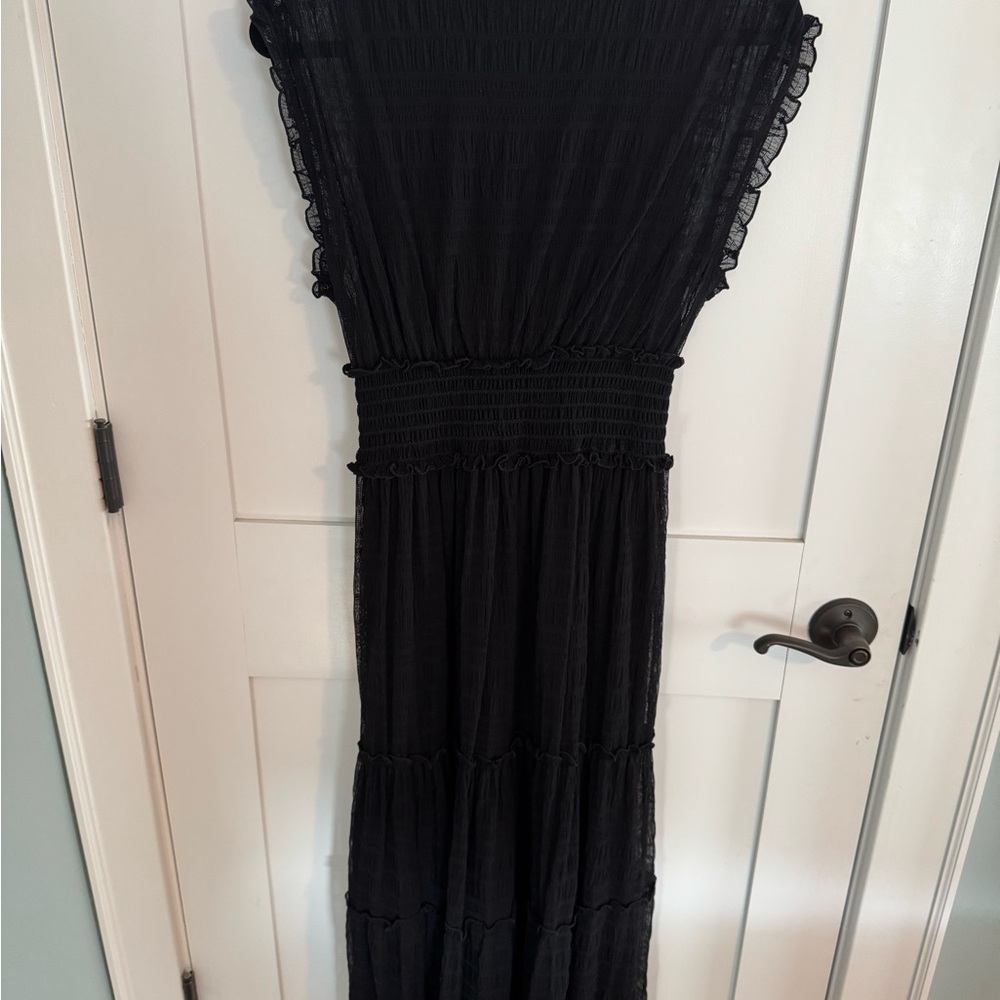 Max Studio London Elegant Black Maxi Dress NWT size medium - Picture 5 of 5